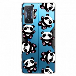 Cover Poco F4 GT Sømløse Flere Pandaer