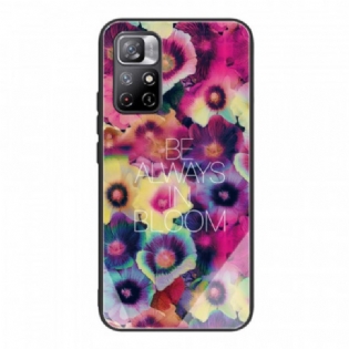 Cover Xiaomi Redmi Note 11 Pro Plus 5G Be Always In Bloom Hærdet Glas