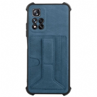 Cover Xiaomi Redmi Note 11 Pro Plus 5G Læderstander Og Kortholder