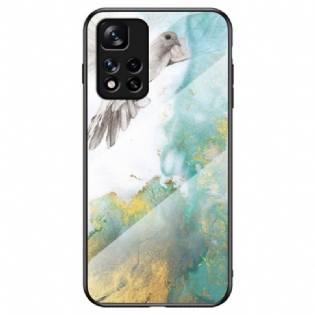 Cover Xiaomi Redmi Note 11 Pro Plus 5G Marmorfarver Hærdet Glas