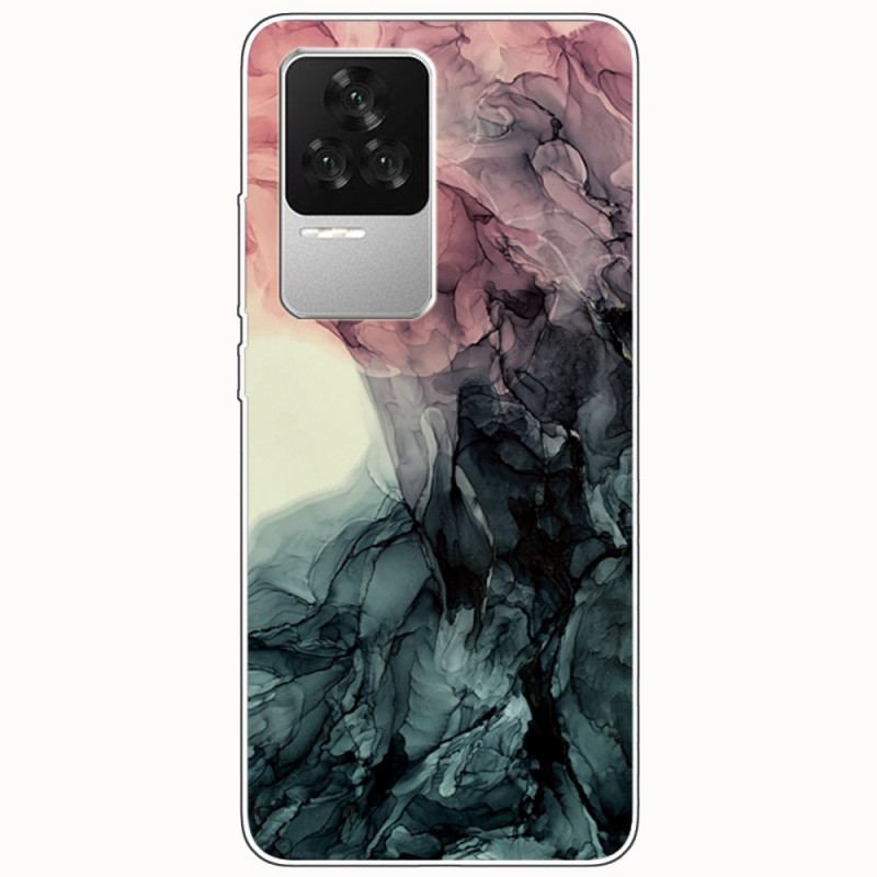 Cover Poco F4 Akvarel Marmor