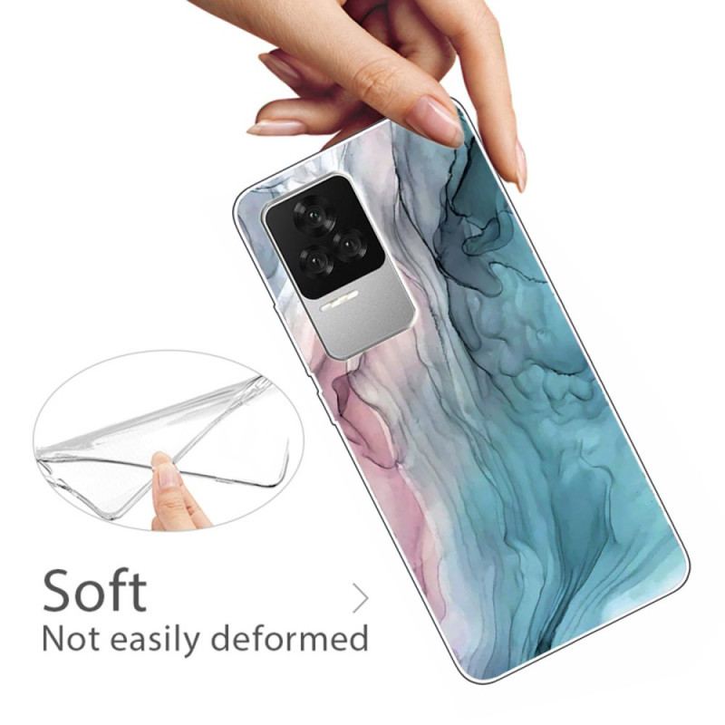 Cover Poco F4 Akvarel Marmor