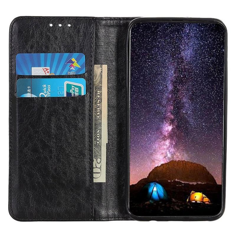 Cover Poco F4 Flip Cover Læder Styling