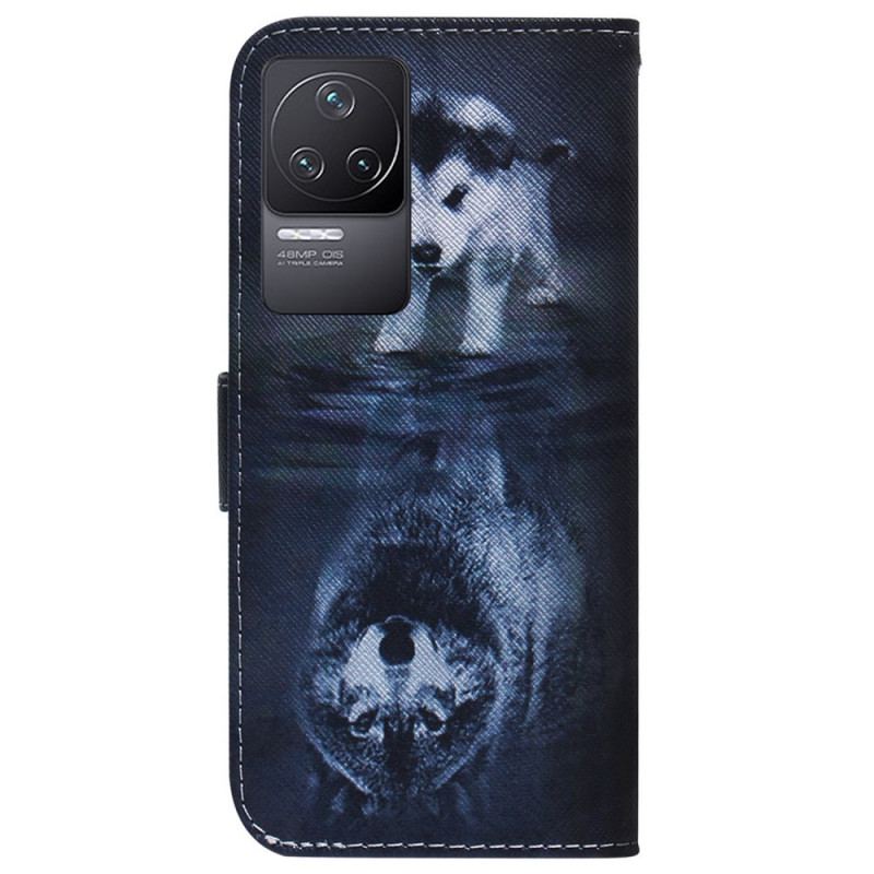 Flip Cover Poco F4 Hvalpe Drøm