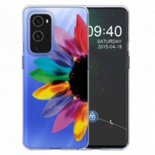 Cover OnePlus 9 Pro Farverig Blomst