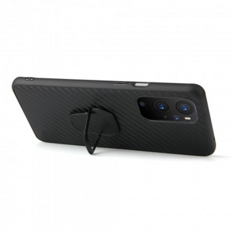 Cover OnePlus 9 Pro Sort Glitter Ring-support