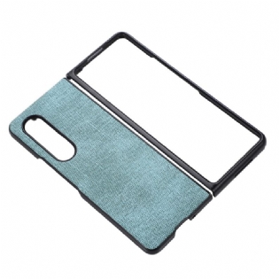 Mobilcover Samsung Galaxy Z Fold 4 Vævet Kunstlæder