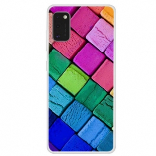 Cover Samsung Galaxy A41 Farvede Terninger