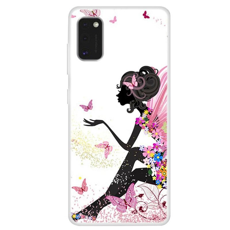 Cover Samsung Galaxy A41 Sommerfugledame