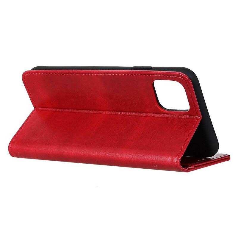 Flip Cover Samsung Galaxy A41 Klassisk Læderstil