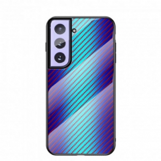 Cover Samsung Galaxy S21 5G Kulfiber Hærdet Glas