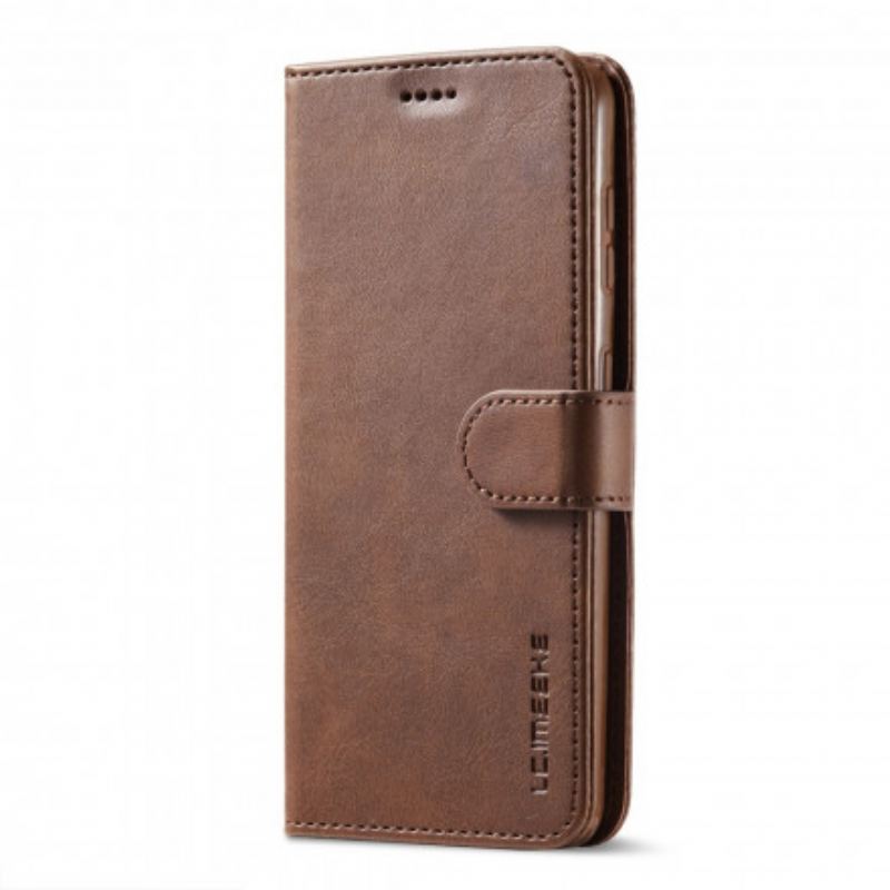 Flip Cover Samsung Galaxy S21 5G Lc.imeeke Lædereffekt