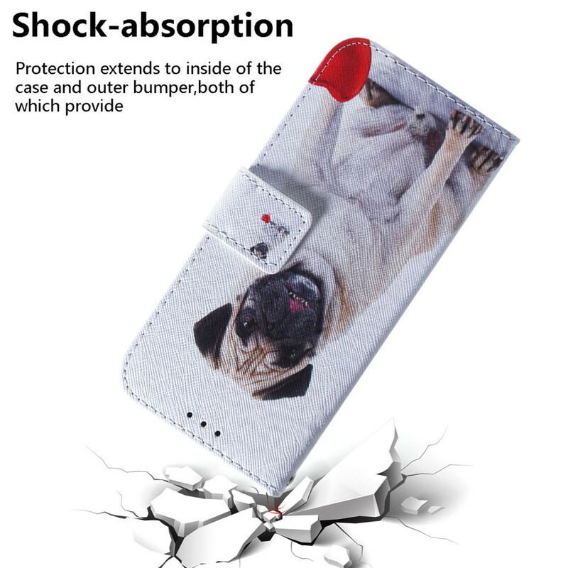 Flip Cover Samsung Galaxy S21 5G Mops Hund
