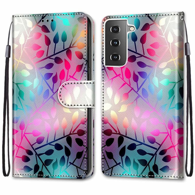 Flip Cover Samsung Galaxy S21 5G Neon Blade