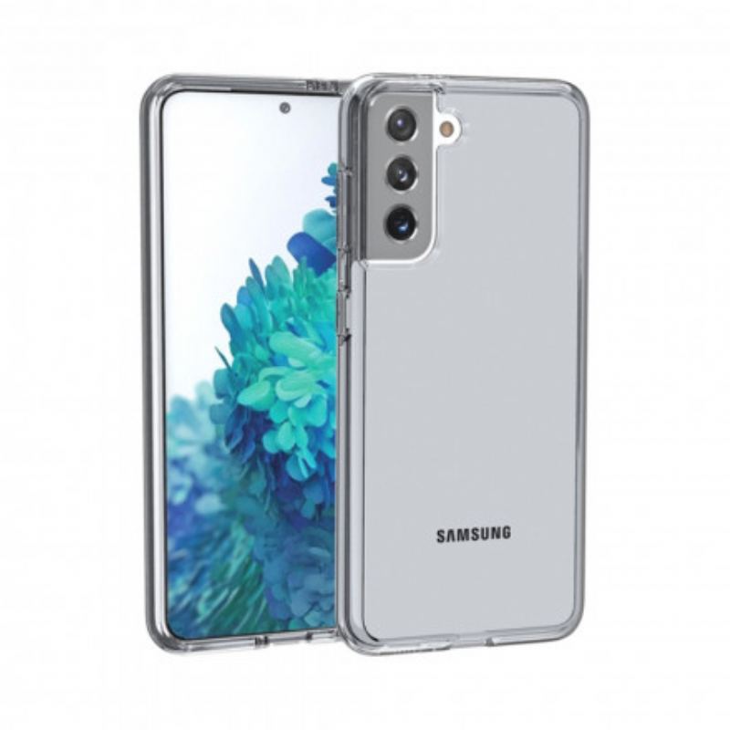 Mobilcover Samsung Galaxy S21 5G Gennemsigtig Tonet