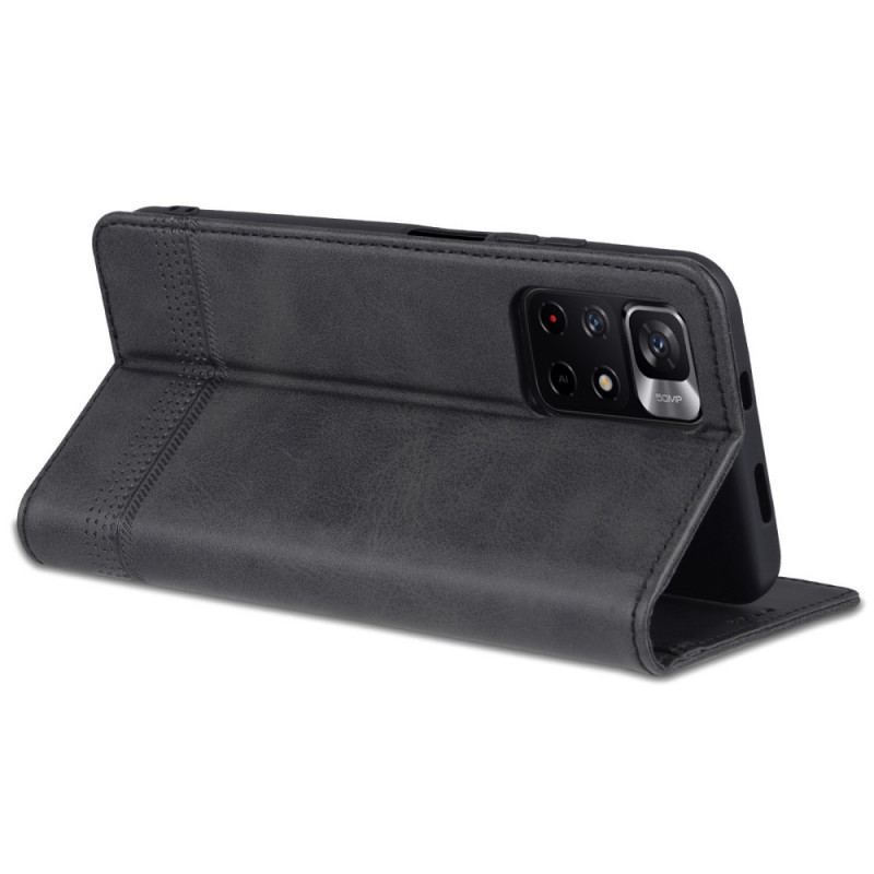 Cover Poco M4 Pro 5G Flip Cover Azns Læderstyling