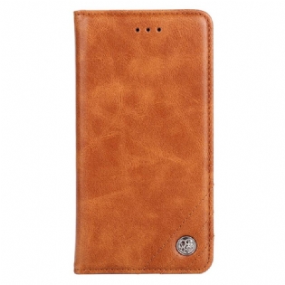 Cover Poco M4 Pro 5G Flip Cover Stil Lædernitte