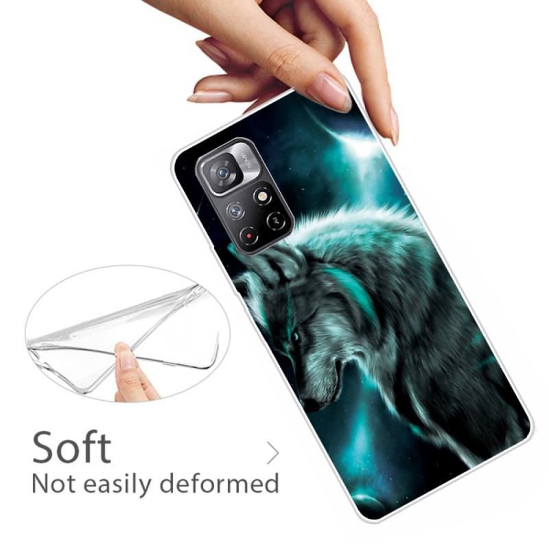 Cover Poco M4 Pro 5G Kongelig Ulv