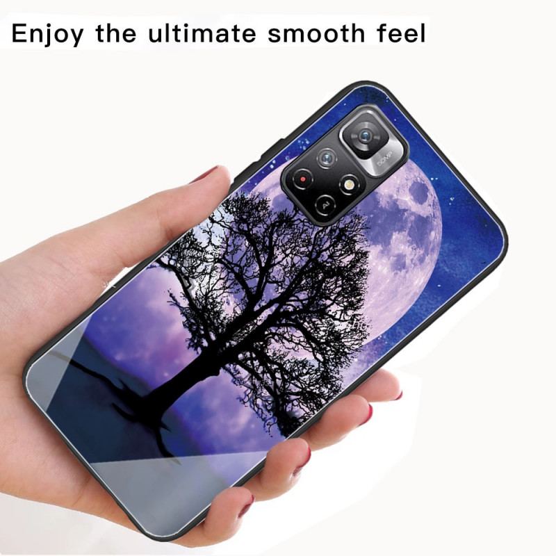 Cover Poco M4 Pro 5G Træ Og Måne