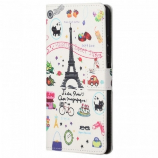 Flip Cover Poco M4 Pro 5G Jeg Elsker Paris