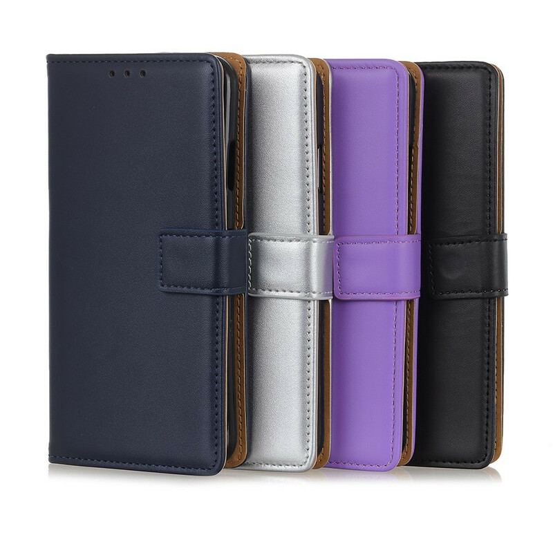 Flip Cover Samsung Galaxy A52 4G / A52 5G / A52s 5G Almindeligt Imiteret Læder