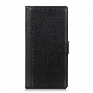 Flip Cover Samsung Galaxy A52 4G / A52 5G / A52s 5G Farvet Version Split Læder