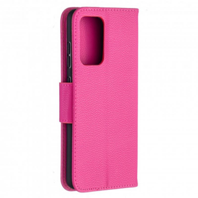 Flip Cover Samsung Galaxy A52 4G / A52 5G / A52s 5G Læder Cover Litchi Rabat Oblique