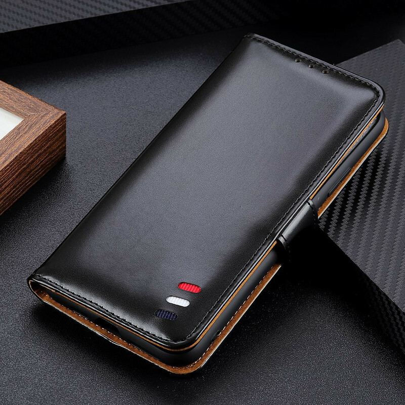 Flip Cover Samsung Galaxy A52 4G / A52 5G / A52s 5G Trefarvet Lædereffekt