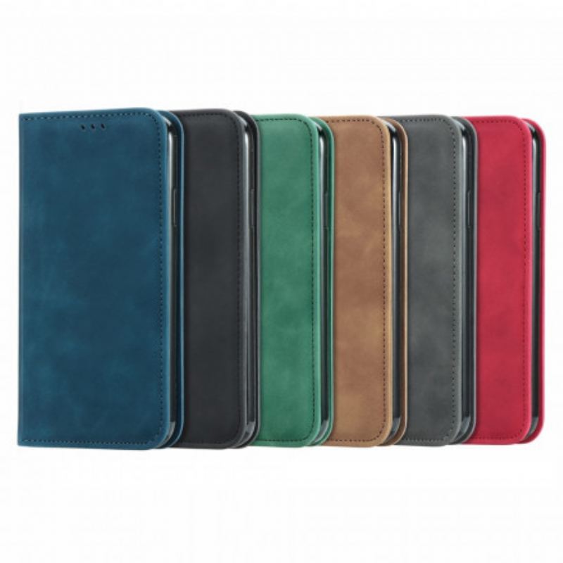 Cover Xiaomi Redmi 10 Flip Cover Hudberøring