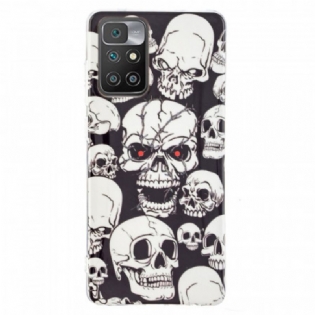 Cover Xiaomi Redmi 10 Forsigtig Fluorescerende Kranier
