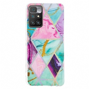 Cover Xiaomi Redmi 10 Marmor Geometri