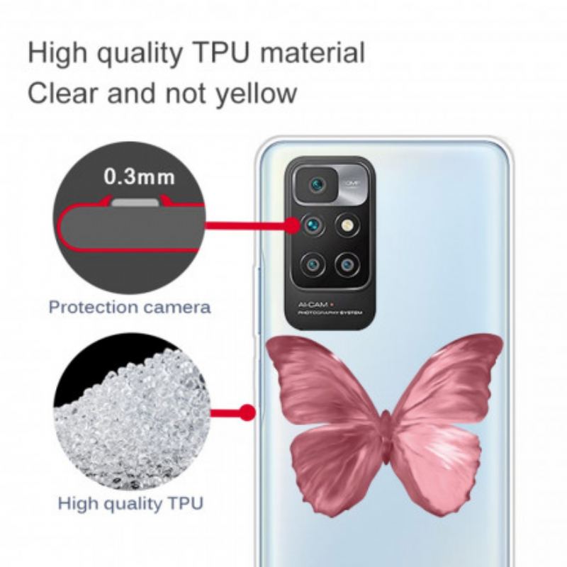 Cover Xiaomi Redmi 10 Vilde Sommerfugle