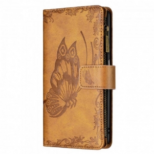 Flip Cover Xiaomi Redmi 10 Butterfly Barok Lynlåslomme