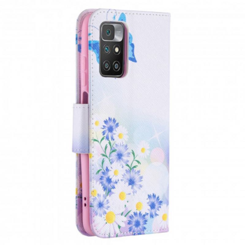 Flip Cover Xiaomi Redmi 10 Drømmenes Sommerfugle