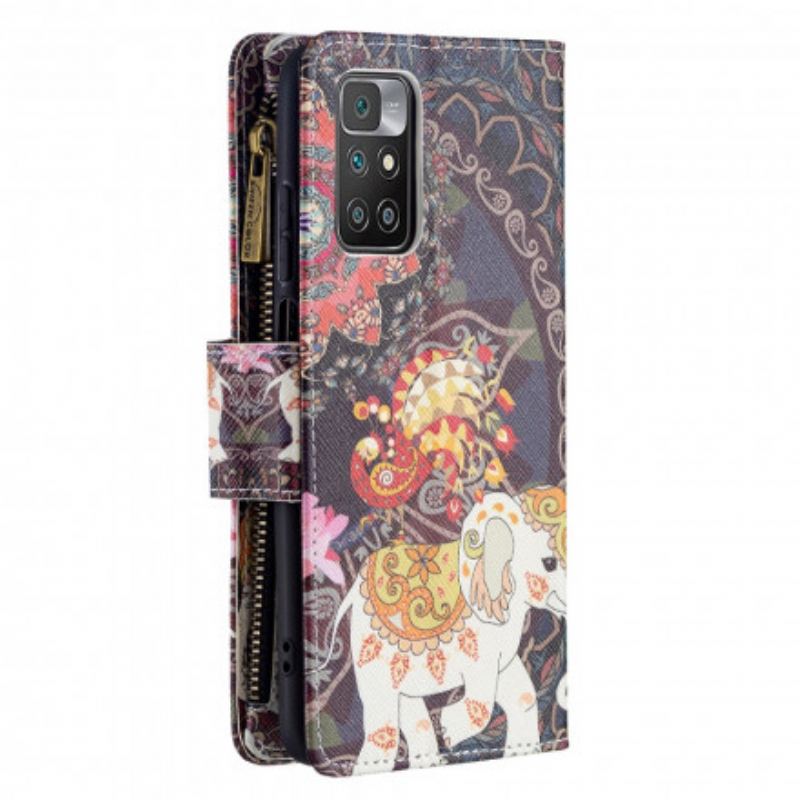 Flip Cover Xiaomi Redmi 10 Elefant Lynlåslomme