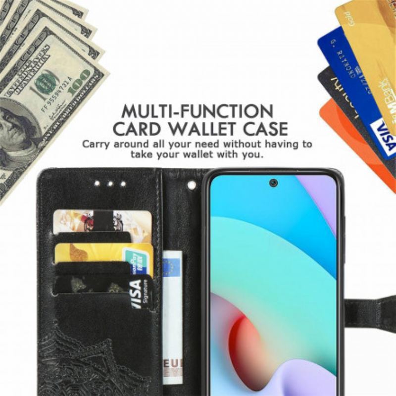 Flip Cover Xiaomi Redmi 10 Mandala Middelalder