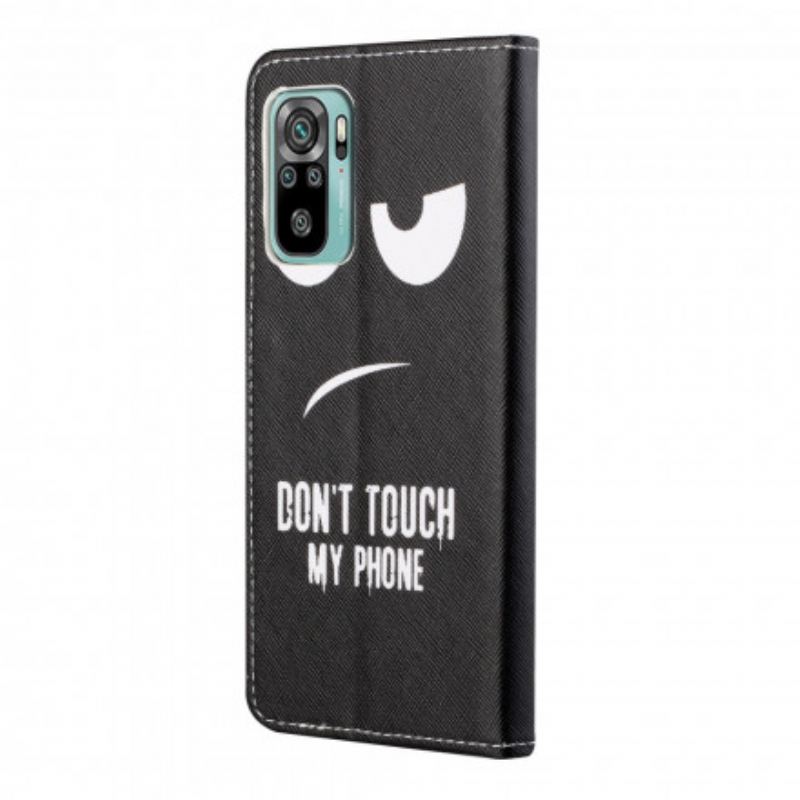 Flip Cover Xiaomi Redmi 10 Rør Ikke Ved Min Telefon