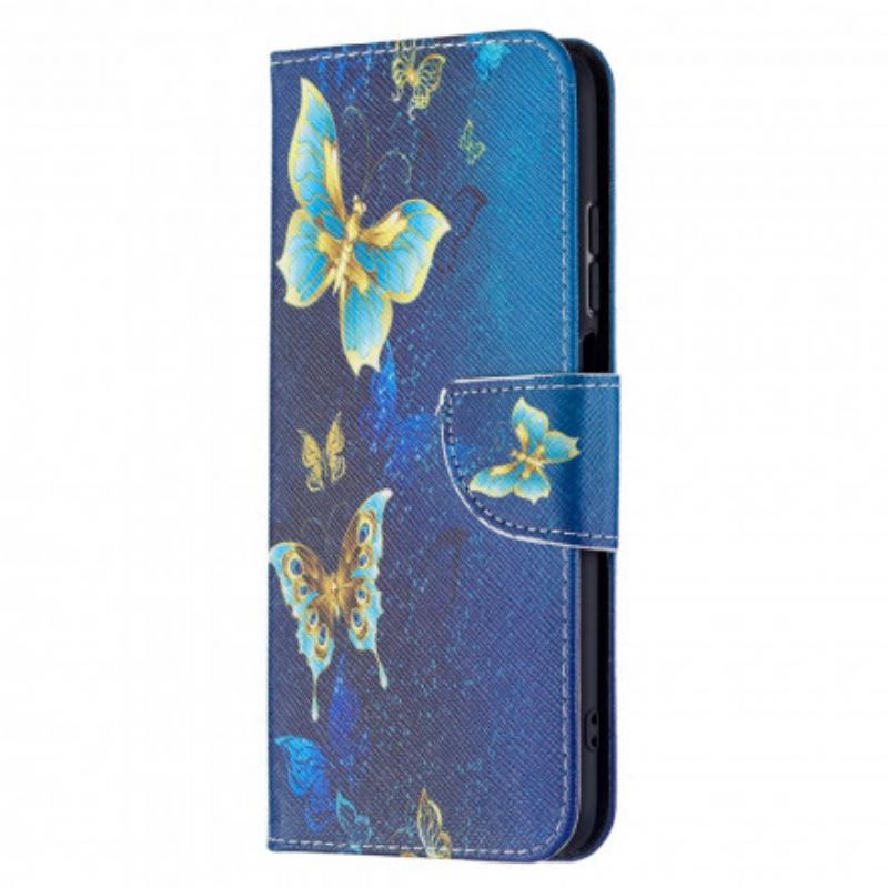 Flip Cover Xiaomi Redmi 10 Utrolige Sommerfugle