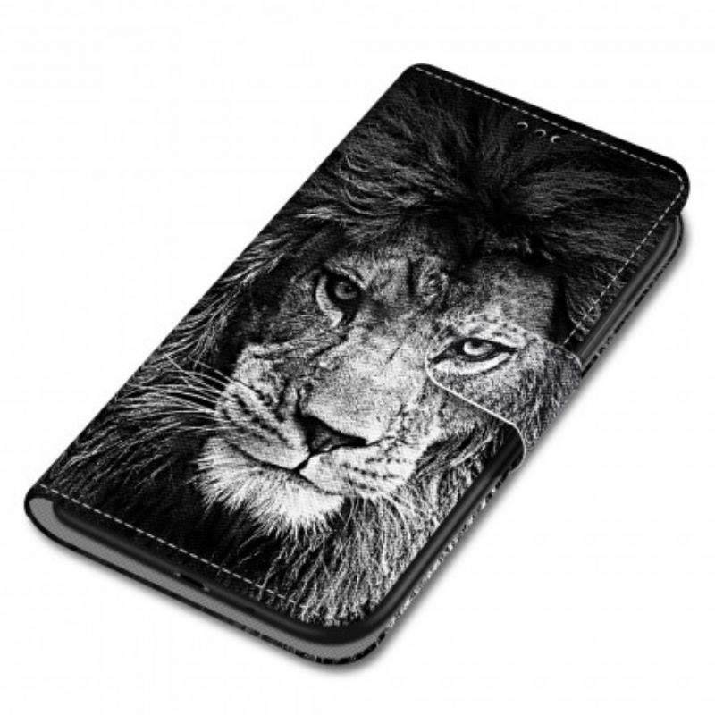 Læder Cover Xiaomi Redmi 10 Feline