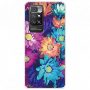 Mobilcover Xiaomi Redmi 10 Farverige Tusindfryd