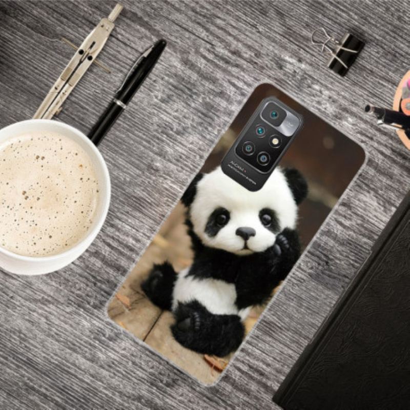 Mobilcover Xiaomi Redmi 10 Fleksibel Panda
