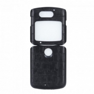 Mobilcover Motorola Razr 5G Ægte Krokodillelæder
