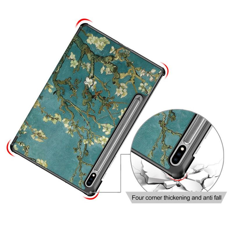 Cover Samsung Galaxy Tab S7 FE Forstærkede Grene