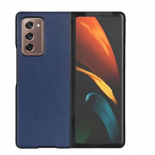 Cover Samsung Galaxy Z Fold 2 Hybrid Og Ægte Læder