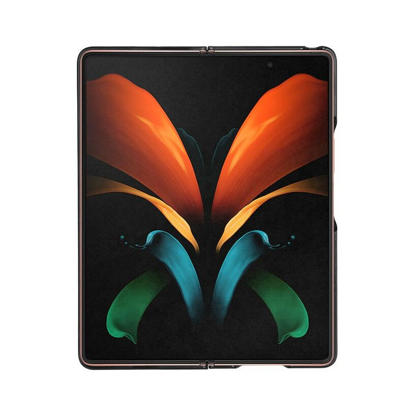 Cover Samsung Galaxy Z Fold 2 Hybrid Og Ægte Læder