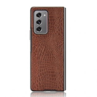 Cover Samsung Galaxy Z Fold 2 Krokodillehudstil