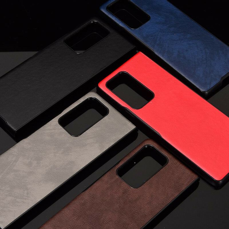 Cover Samsung Galaxy Z Fold 2 Litchi Imiteret Læder