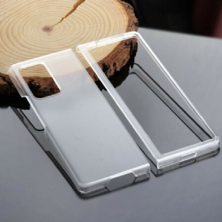 Cover Samsung Galaxy Z Fold 2 Mat Klar Plast