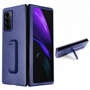 Cover Samsung Galaxy Z Fold 2 Tekstureret Med Håndfri Støtte