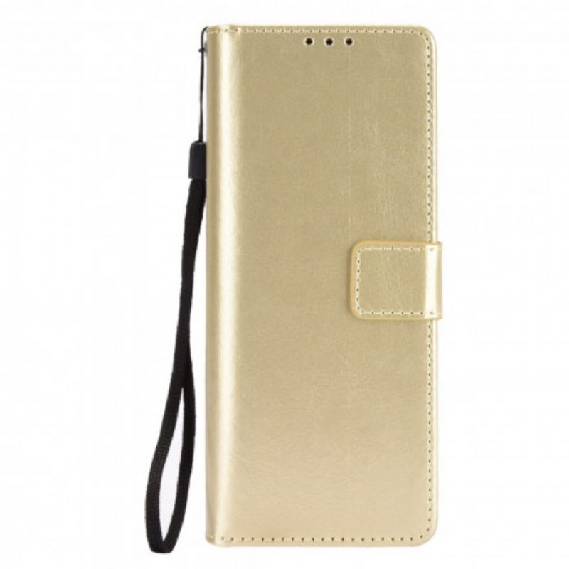 Flip Cover Samsung Galaxy Z Fold 2 Prangende Kunstlæder